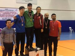 Badminton Türkiye Şampiyonası’nda Isparta rüzgarı